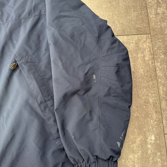 Eddie Bauer EBTEK Gore-Tex Men's Navy Blue Windbreaker Zip Outdoors Jacket XL - Picture 4 of 8